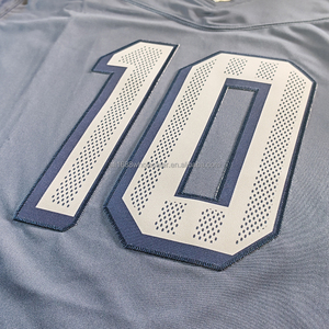 Camiseta <span class=keywords><strong>de</strong></span> Fútbol Americano para Hombre, Estilo Moderno 2026, Drake Maye, Cosida, Christian Gonzalez, Marrón # 1 TreVeyon Henderson Will Campbell Tallas S-3XL - Product Image 3