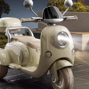 Tricycle électrique pour enfants, voiture jouet à roulettes, véhicule motorisé rechargeable en plastique pour les jeux en plein air des enfants - Product Image 2