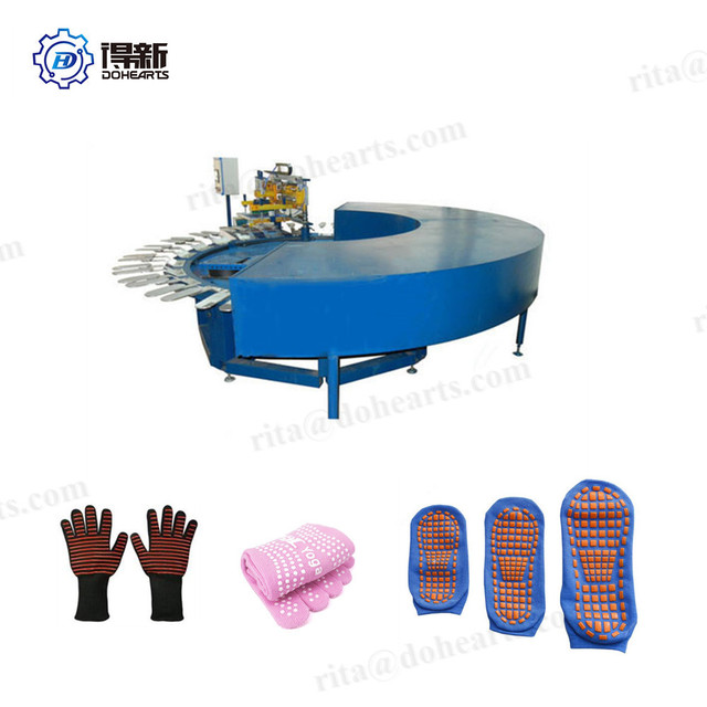 Socks Silicone Automatic Printing Machine for Anti-Slip Socks and Sock Screen Printer