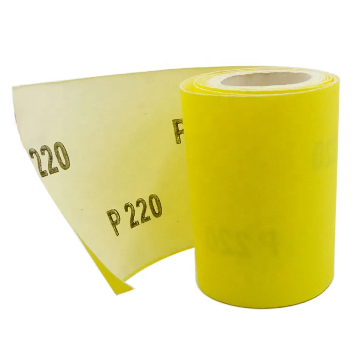 Sanding Paper Yellow Close-coated Aluminum Oxide Abrasive Sanding Paper Rolls With C-wt Sandpaper
