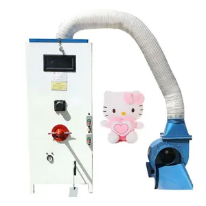 Durable Fiber Ball filling machine Pillow filler machine Fiber Plush Toy Filling PP Cotton Filling Machine For Stuffing Pillows