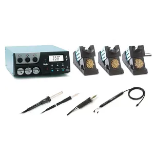 WELLER WR3000M Rework Station Kit 400W includes WP80 soldering iron DXV80 desoldering iron and HAP200 hot air soldering iron