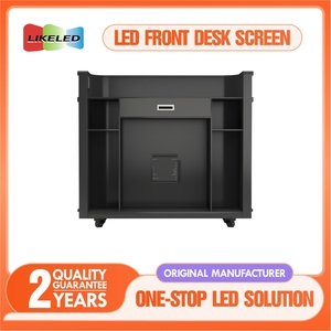 Hoge Kwaliteit Nieuwe Ontwerp Modulaire High Definition Pixel Indoor Advertentie P1.86 P2 P2.5 Front Desk <span class=keywords><strong>Led</strong></span> Display <span class=keywords><strong>Led</strong></span> Desk - Product Image 4