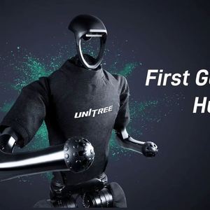 Robot humanoïde Unitree H1, robot IA avec LIDAR 3D et caméra de profondeur, système embarqué de 180 cm, support pour le développement et l'éducation - Product Image 1