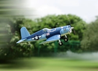 Avion télécommandé F4U RC avec envergure de 750 mm, modèle d'avion RC prêt à voler et grand modèle en mousse HOBBY