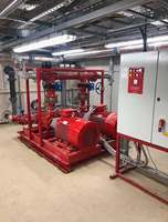 Ensemble de pompe à incendie électrique diesel 500 GPM 100 PSI avec pompe jockey pour système de protection incendie