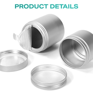 Merrynewon Silk Screen Printing CE Certified Medical Use <b>Aluminum</b> Supplement Jar Vitamin Packaging - Product Image 6