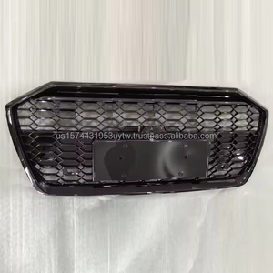 Rejilla Frontal de Radiador Nueva de Alta Calidad, Marca PNB, Compatible con OEM, para Audi A6 C8 19-25, Color Negro Brillante, Malla, Garantía de 3 Meses, Fácil Instalación - Product Image 3