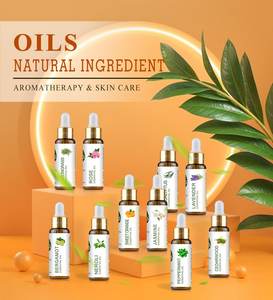 Aceite Esencial en Gotero de Vidrio de 10 ml, Etiqueta Privada Personalizable, Aceite de Aromaterapia para Spa y Cuidado Personal, Venta al por Mayor - Product Image 1