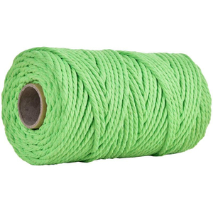 Jp Dệt Kim Phụ Kiện Sợi 3Mm 100 Mét Màu Chủ Đề Bông Macrame Dây Chunky Sợi Cho Crochet - Product Image 3