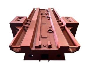 CNC Machined Cast Iron Lathe Base for Drilling - Product Image 2
