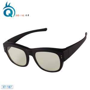 Lunettes anti-lumière bleue Xq-Hq, monture rectangulaire en PC, extra large, unisexe, pour ordinateur, Xt-187 - Product Image 3