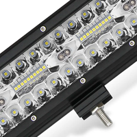 Barra Led 52 Pulgadas Jaune Blanc bar Lumière Carro De Coche Barra De Luz Estroboscopica Lampara De Advertencia Intermitente