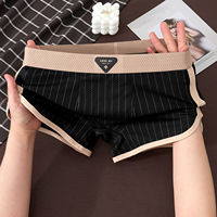 Nouvelle Série 2026 – Vente en Gros de Boxers Homme en Soie Glacée, Design Texturé Côtelé, Étiquette Logo Personnalisée, Qualité Supérieure