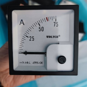 Amperímetro Analógico de CC Monofásico y Trifásico de 500 mA, 1, 5, 10, 15, 30, 45, 50, 60, 100 Amperios, 1, <span class=keywords><strong>2</strong></span>, 10, 100 Amperios - Product Image 2