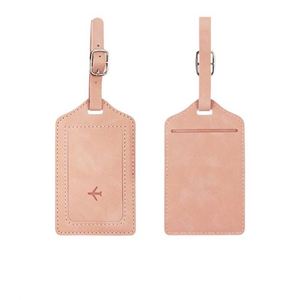 Étiquettes de bagage en cuir PU personnalisables avec logo, promotion vente en gros, idéales pour cadeaux et voyages - Product Image 2