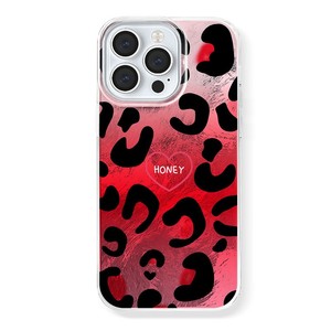 Custodia per telefono per <span class=keywords><strong>iPhone</strong></span> 16 15 14 13 11 12 Pro X XR <span class=keywords><strong>XS</strong></span> 16E 7 8 Plus SE2 coreano grazioso gradiente leopardato - Product Image 6