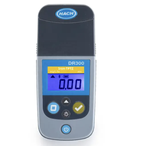 Colorímetro de bolsillo HACH DR300 para hierro, TPTZ 0,01-1,70 <span class=keywords><strong>Mg</strong></span>/<span class=keywords><strong>L</strong></span> - Product Image 1