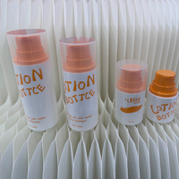 Botol Pompa Airless PP 30ml 50ml 100ml 120ml dengan Logo Custom, Warna Matte Custom, Diameter Besar untuk Serum Perawatan Kulit