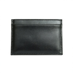 Genuine Leather RFID Blocking <b>Card</b> <b>Holder</b> <b>Slim</b> Credit <b>Card</b> Wallet Sleeve for Men and Women - Product Image 3