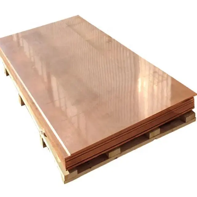 China Factory Copper Plate 99.99% pure Copper Sheet C11000 Copper with fast delivery