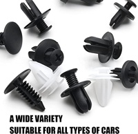 101 pièces de fixation en nylon, clips de rivets en plastique pour voiture, nouveau paquet mixte en vente