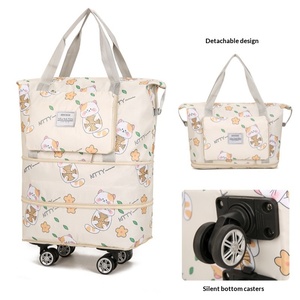 <span class=keywords><strong>Sac</strong></span> de rangement multifonctionnel et polyvalent pour vêtements, grande capacité, <span class=keywords><strong>sac</strong></span> de bagages à main, <span class=keywords><strong>sac</strong></span> de maternité à roulettes universelles - Product Image 3