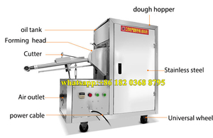 <span class=keywords><strong>Pâte</strong></span> à saveurs variées tordant la machine à morsures de bretzel épicé salé sucré saveur sel et poivre et machine mahua à sucre brun - Product Image 2