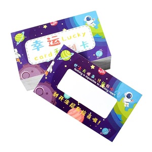 Tarjetas de rascar impresas personalizadas, juego de <span class=keywords><strong>papel</strong></span> ganador con embalaje de reglas - Product Image 1