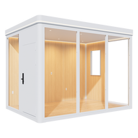 Cabane modulaire en aluminium AISERR, écologique, imperméable, pour usage hôtelier, design moderne, studio extérieur, villa, complexe hôtelier