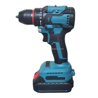 Perceuse sans fil à vitesse variable 21V avec moteur à courant continu, ensemble de tournevis électrique multifonction
