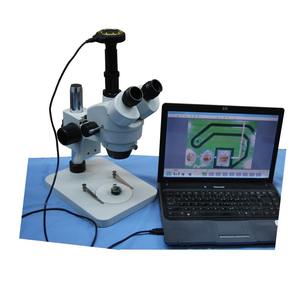 <span class=keywords><strong>3MP</strong></span>デジタルステレオ顕微鏡カメラ9.13 ''/11.81'' 接眼レンズチューブ接続カラーCMOS産業検査用ビッグピクセル - Product Image 4