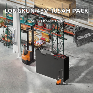 Paquete de Baterías de Iones de Litio de Alta Eficiencia de 24V 36V 48V 80V 200Ah-400Ah, 6000 Ciclos, HK-48100/F, Alta Capacidad, Admite hasta 4 Unidades - Product Image 5