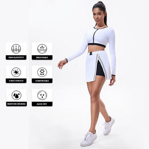 Спортивный комплект с длинным рукавом для фитнеса - Product Image 5