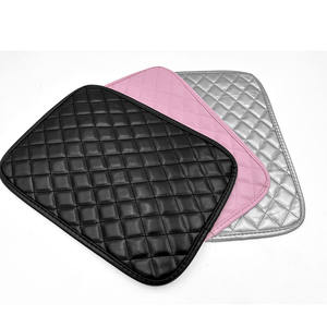 Accesorios interiores de coche <span class=keywords><strong>para</strong></span> <span class=keywords><strong>mujer</strong></span> y niña, cubierta de cuero <span class=keywords><strong>para</strong></span> consola central de coche con reposabrazos, evita arañazos en la posición delantera - Product Image 2