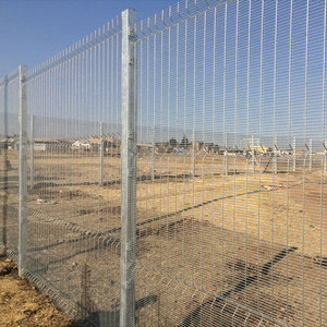 Clôture anti-escalade pour terrains <span class=keywords><strong>de</strong></span> chantier et zones utilitaires, maille <span class=keywords><strong>de</strong></span> sécurité anti-intrusion à vue dégagée - Product Image 1