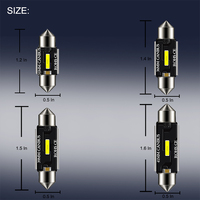 C5W LED CSP 1860 lampe d'intérieur de voiture ampoule Canbus 31mm 36mm 39mm 41mm Festoon Light C10W LED Auto intérieur lampe de lecture dôme