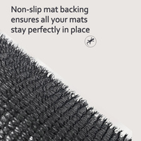 Ensemble complet de tapis de sol en velours de luxe imperméables, anti-poussière, antidérapants et faciles à nettoyer pour les séries 2, 4, 5, Classe S, X1, X4