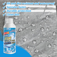 Agent de placage cristallin Jaysuing pour pierre, marbre, quartz, granit, carrelage céramique – Liquide éclaircissant et anti-rouille pour la suppression des taches de corrosion