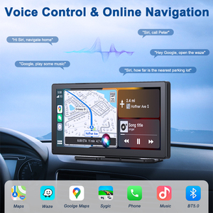 Carplay 8.9 "pouces MP5 sans fil Android Auto Car Link avec écran IPS Autoradio stéréo GPS Airplay <span class=keywords><strong>Miracast</strong></span> Video Media Player - Product Image 4