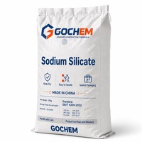 Agent de dimensionnement du papier, poudre de silicate de sodium solide, module 2.3 à 2.5, séché par pulvérisation, blanc, dissolution rapide, haute pureté