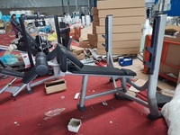 Banc de déclin de dispositif d'entraînement lourd de machine de force d'utilisation de club de gymnase d'équipement de forme physique commerciale