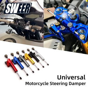 Amortiguador de Dirección Universal para Motocicletas 256 mm, Piezas y Accesorios para <span class=keywords><strong>Yamaha</strong></span> MT-09 FZ-09 Honda PCX <span class=keywords><strong>160</strong></span> Suzuki Kawasaki - Product Image 2