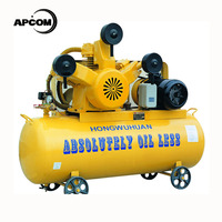 Compresseur d'air à piston sans huile 200/220/300/500L, 1,5KW-7,5KW, capacité et couleur du réservoir personnalisables