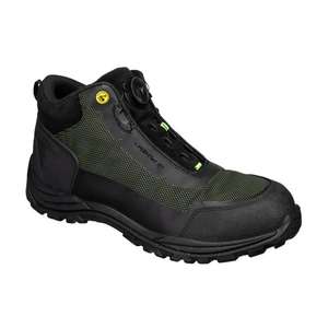 PORTWEST - FE04BGN42 Girder Composite Mid Boot S3S ESD SR FO, Black/Green - EAN 5036108402793 BOTAS DE SEGURIDAD - Product Image 1