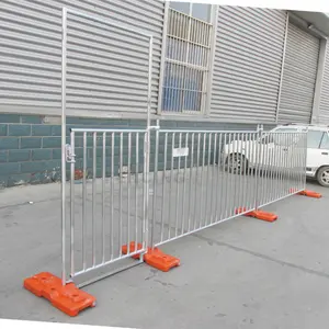 Australian standard security steel frame temporary wall swimming pool fence barrier panel with gate for play yard
