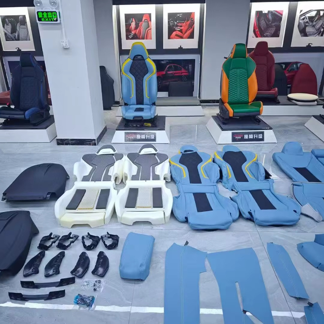 Hot Sale Hot Sale Leather Original Custom Car Seat Covers Four Seasons Custom Car Cushion Design Full Five Seats