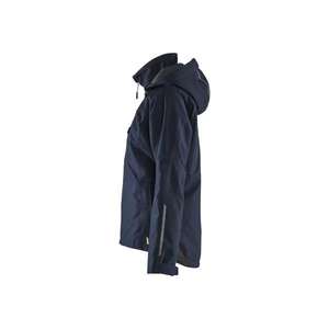 BLAKLADER - 497219778699XL Chaqueta de concha forrada ligera para mujer Azul marino oscuro/Negro-EAN 7330509818145 CHAQUETAS DE TRABAJO - Product Image 4
