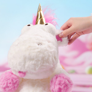 <span class=keywords><strong>Jouets</strong></span> en peluche de cheval pour filles, pour enfants et tout-petits, peluches personnalisées pour anniversaire, 100% polyester, ODM en gros, soulagement du stress - Product Image 4