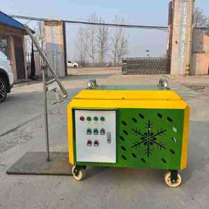 Máquina de nieve eléctrica de 6000W AC 220-240V con cuerpo de plástico y panel de control para esculturas de hielo y uso en parques temáticos - Product Image 1